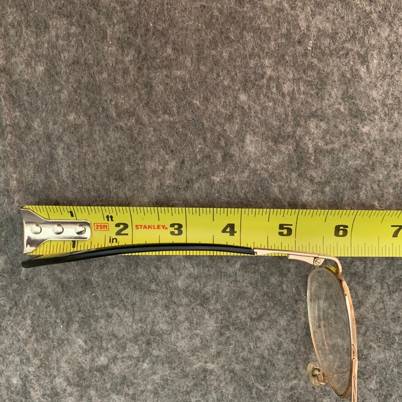 Tom Ford Vintage Black Gold Half Rim Optical/Prescription Eyeglasses Frame - Picture 14 of 15